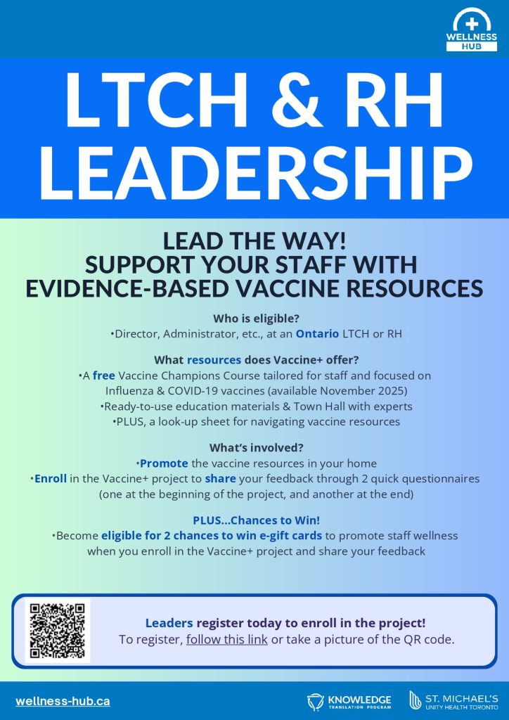 Leader poster for Vaccine+ project registration. Opens as a PDF in a new tab for full accessibility and registration link.