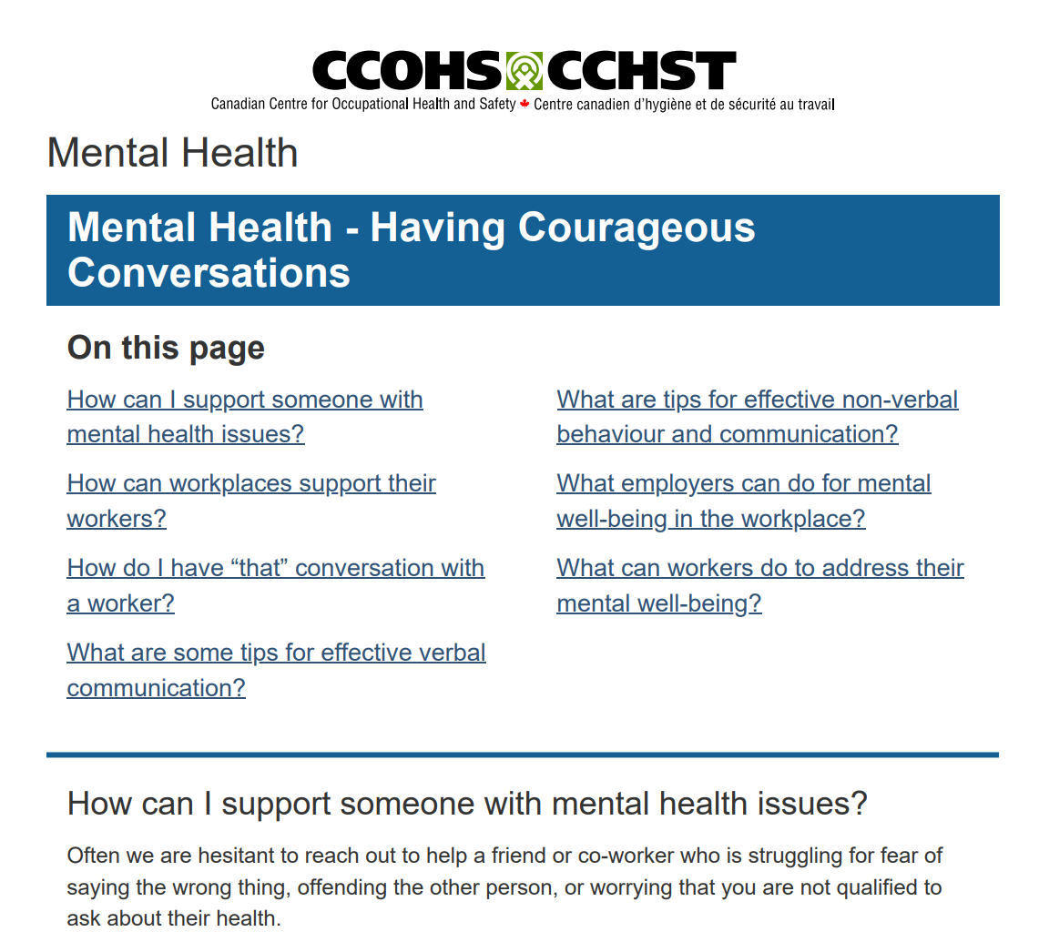 Having Courageous Conversations